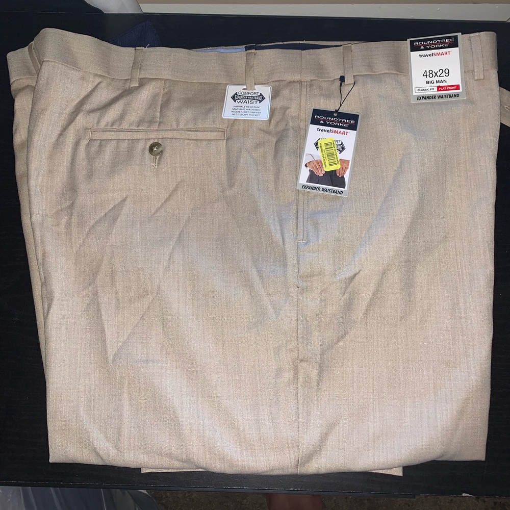 Roundtree & Yorke MENS Dress Pants
